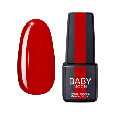 Гель-лак Baby Moon Red Chic 006 класичний червоний. 6 мл (5908254000935)
