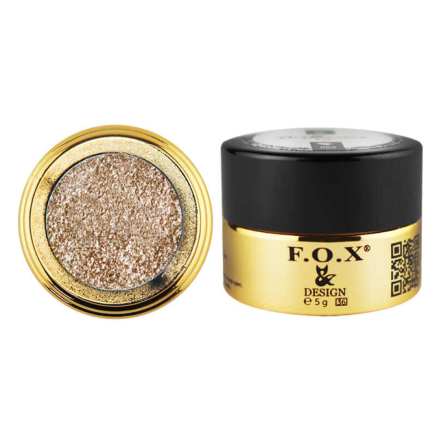 Гель-лак в баночке F.O.X Brilliance 005 золото, 5 мл