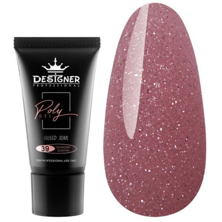 Полігель 30 мл Designer Diamond Suntan №39