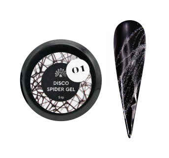 Гель паутинка Disco Spider Gel, 5 гр, 01