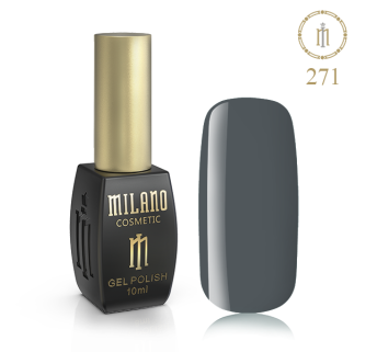 Гель лак MILANO 10ml № 271 (Блошиный)