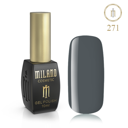 Гель лак MILANO 10ml № 271 (Блошиный)