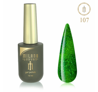 Гель лак MILANO LUXURY 10 мл № 107 (Майский зеленый жук)