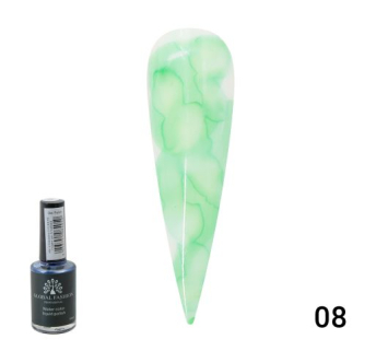 Акварельные капли Water color от Global Fashion 10 мл green 08