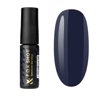 Гель-лак F.O.X Shot Spectrum Gel Vinyl 103 Kim индиго синий. 5 мл (2100994262434)