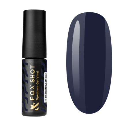 Гель-лак F.O.X Shot Spectrum Gel Vinyl 103 Kim индиго синий. 5 мл (2100994262434)