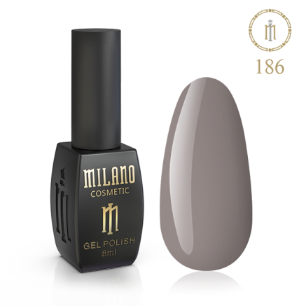 Гель лак MILANO 8 мл № 186 (Дощовий день)