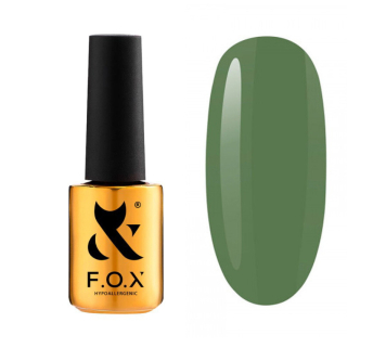 Гель-лак F.O.X Spectrum Gel Vinyl 016 Vegan лесной зеленый. 7 мл (2100994232628)