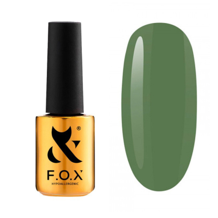 Гель-лак F.O.X Spectrum Gel Vinyl 016 Vegan лесной зеленый. 7 мл (2100994232628)