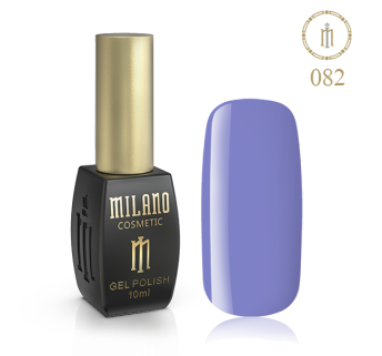 Гель лак MILANO 10ml № 082 (Фіолетовий Крайола)