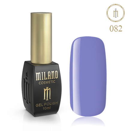 Гель лак MILANO 10ml № 082 (Фіолетовий Крайола)