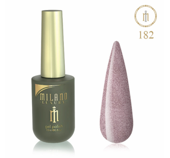 Гель лак MILANO LUXURY 10 мл № 182 (Лиловое серебро)