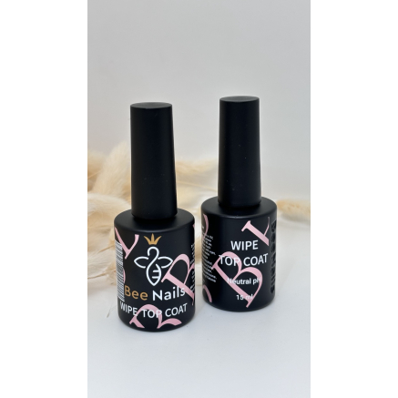 Wipe top coat 15ml Bee Nails