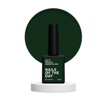 Гель-лак Nails Of The Day Lets Special Green Glass изумрудный. 10 мл (4821302556905)