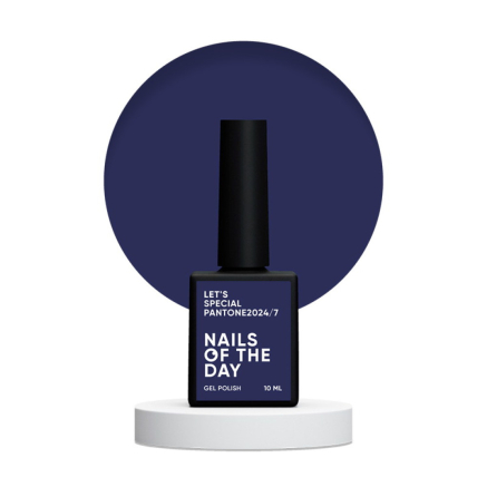 Гель-лак Nails Of The Day Lets Special Pantone2024/7 сіро-синій 10 мл (4823038943004)