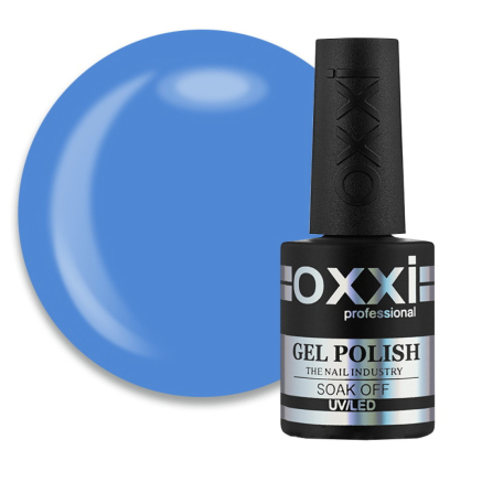 Гель-лак Oxxi Professional 272. цвет ярко-голубой. 10 мл (2000994187747)