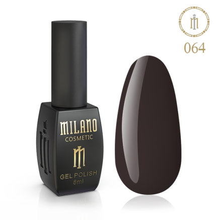 Гель лак MILANO 8 мл № 064 (Сепия)