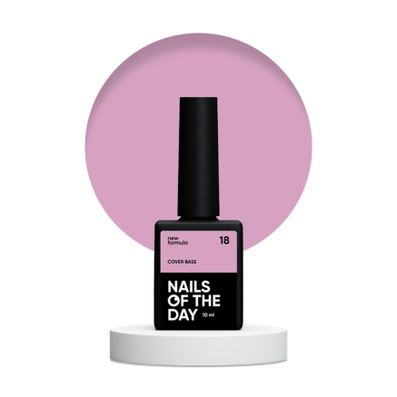 База камуфлирующая Nails Of The Day Cover Base New Formula 18 розовый 10 мл (4821822000001)