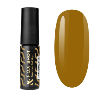 Гель-лак F.O.X Shot Spectrum Gel Vinyl 017 Collapse коричневый хаки. 5 мл (2100994249053)