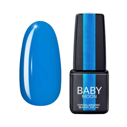 Гель-лак Baby Moon Cold Ocean 020 яскраво-блакитний. 6 мл (5908254001208)