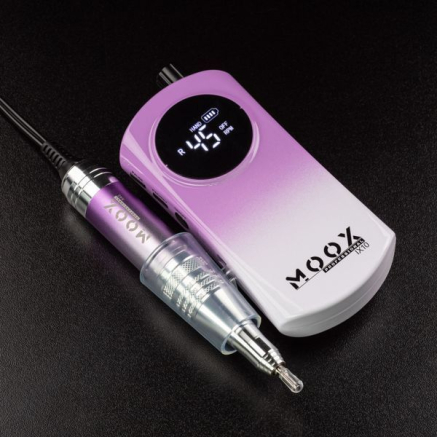 Фрезер Мокс IX10 (Gradient Purple) на акуммуляторі 45 000 об/хв. та 35 W. для манікюру та педикюру