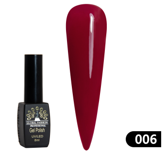 Гель лак BLACK ELITE 006, Global Fashion 8 мл