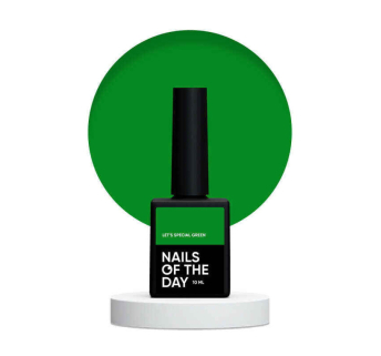 Гель-лак Nails Of The Day Lets Special Green особый зеленый. 10 мл (4820414788600)
