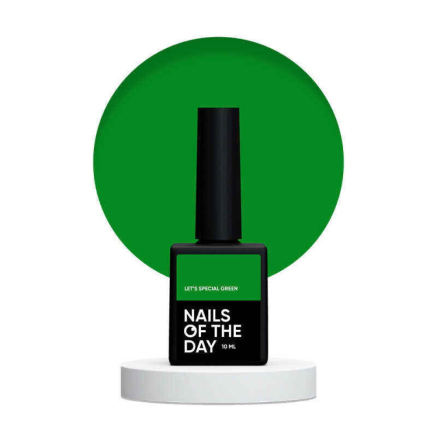 Гель-лак Nails Of The Day Lets Special Green особый зеленый. 10 мл (4820414788600)