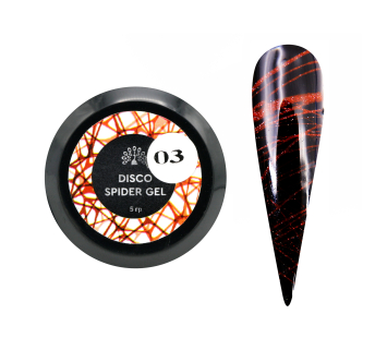 Гель паутинка Disco Spider Gel, 5 гр, 03