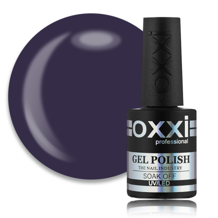 Гель-лак Oxxi Professional 345 баклажановый. 10 мл (2100994257577)