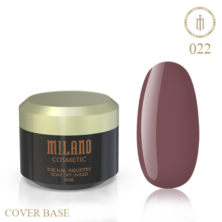 Cover Rubber Base Milano 30ml №22