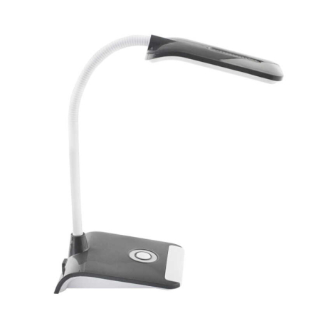 Лампа настольная Watc LED WT041 5 Вт, цвет белый с серой вставкой