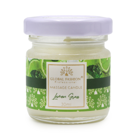Масажна свічка Global Fashion, 30 ml, Lemon Grass
