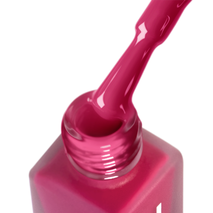 Лак для нігтів Nail care polish 4in1 JOIA vegan, 07 Fuchsia Flame, 8 мл