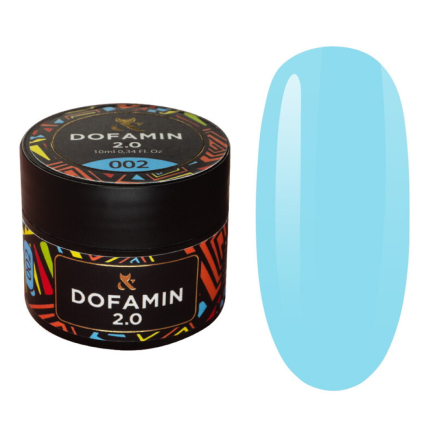 База цветная F.O.X Base Dofamin 2.0 002. голубой. 10 мл (2100994290307)