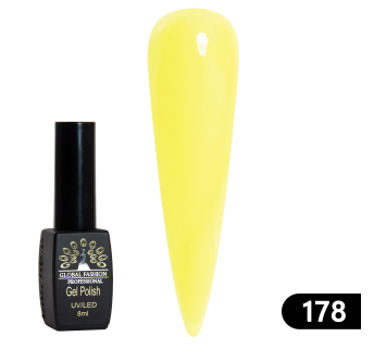 Гель лак BLACK ELITE 178, Global Fashion 8 мл