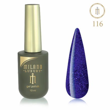 Гель лак MILANO LUXURY 10 мл № 116 (Вспышка)