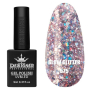 Гель лак Clow Glitter 575 Designer (9мл.) - з пластівцями хамелеон різних розмірів та гліттером