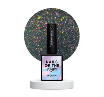База камуфлирующая Nails Of The Night Reflective Base 01. серебро. светоотражающая. 10 мл (4820991654008)