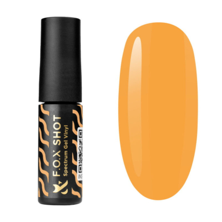 Гель-лак F.O.X Shot Spectrum Gel Vinyl 067 Iconic теплый желтый. 5 мл (2100994249497)