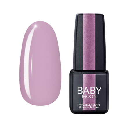 Гель-лак Baby Moon Lilac Train 017 ніжно бузковий. 6 мл (5908254000522)