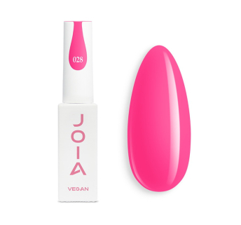 Гель-лак JOIA vegan 028 яркий розовый 6 мл (4820259340285)