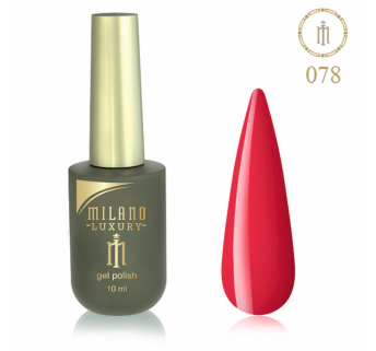 Гель лак MILANO LUXURY 10 мл № 078 (Рябиновый)
