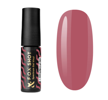 Гель-лак F.O.X Shot Spectrum Gel Vinyl 086 Coco пыльная роза. 5 мл (2100994262250)