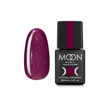 Гель-лак Moon Full Colour 310 бордово-розовый шиммерный. 8 мл (5908254188701)