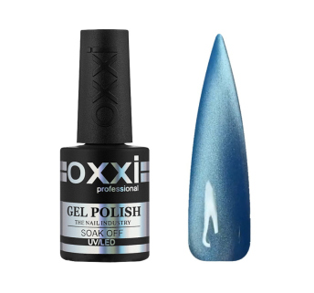 Гель-лак Oxxi Professional Summer Silk Cat 005 сине-голубой с перламутром 10 мл (2100994317776)