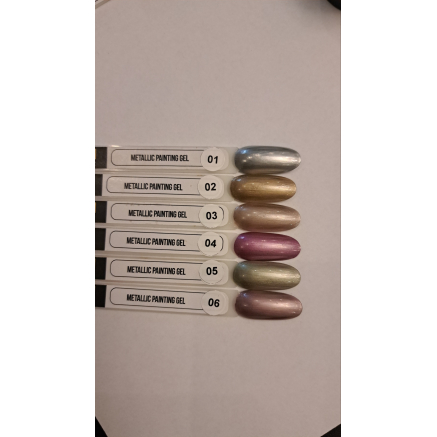 METALLIC PAINTIING GEL № 5