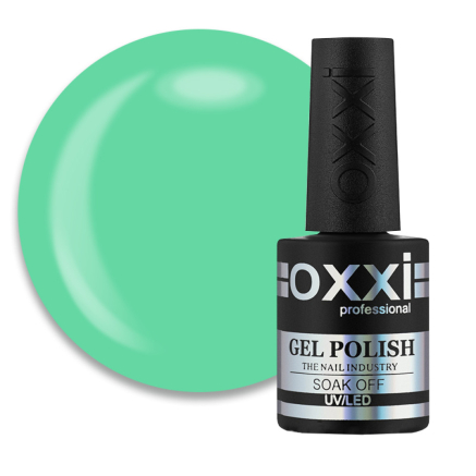 Гель-лак Oxxi Professional 325 ніжний молочно-зелений. 10 мл (2100994220670)