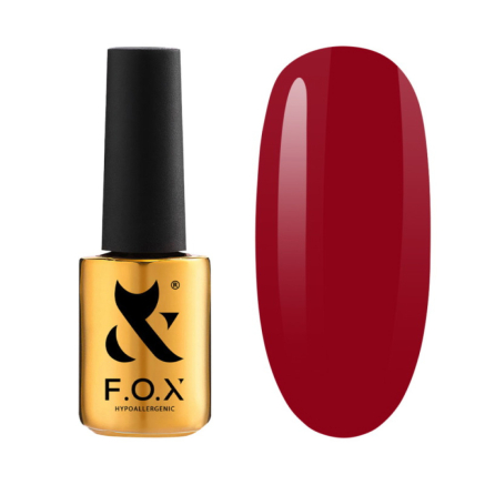 Гель-лак F.O.X Spectrum Gel Vinyl 039 Dirty. червоний. 7 мл (2100994232840)