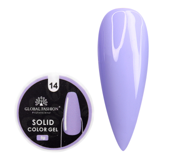 Гель-краска повышенной плотности, Solid color gel 5 гр, 14